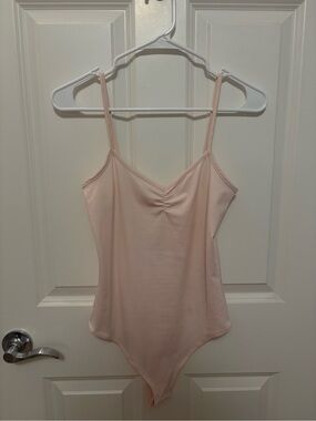 Cotton On Pale Blush Spaghetti Strap Bodysuit